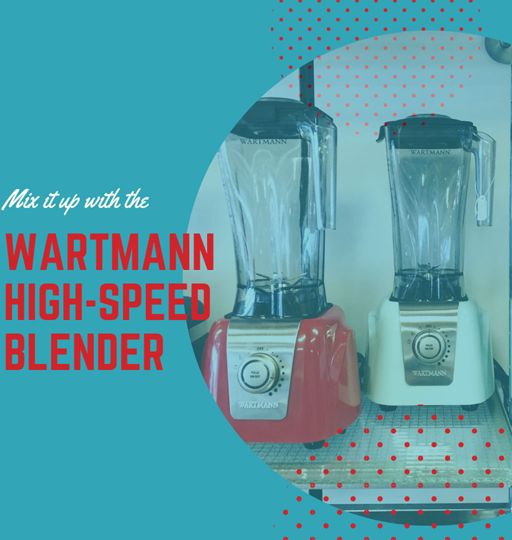 Wartmann High Speed Blender WM-1807 HS (2 liter Tritan kan) (Grijs)
