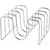 Ziva - sous vide Rack - Edelstahl304 - 4 feste Positionen - 16x16x10cm (LWH)