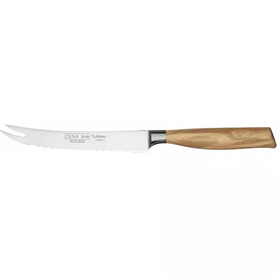 Burgvogel Oliva Line Tomato knife with forked tip 13 cm